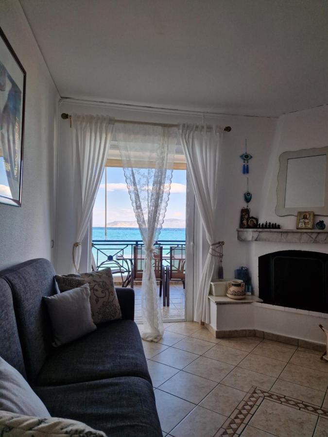 Korinthian Sea View Apartment Nerántza Exterior photo
