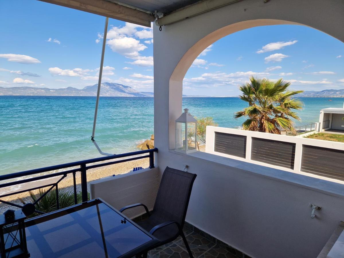 Korinthian Sea View Apartment Nerántza Exterior photo