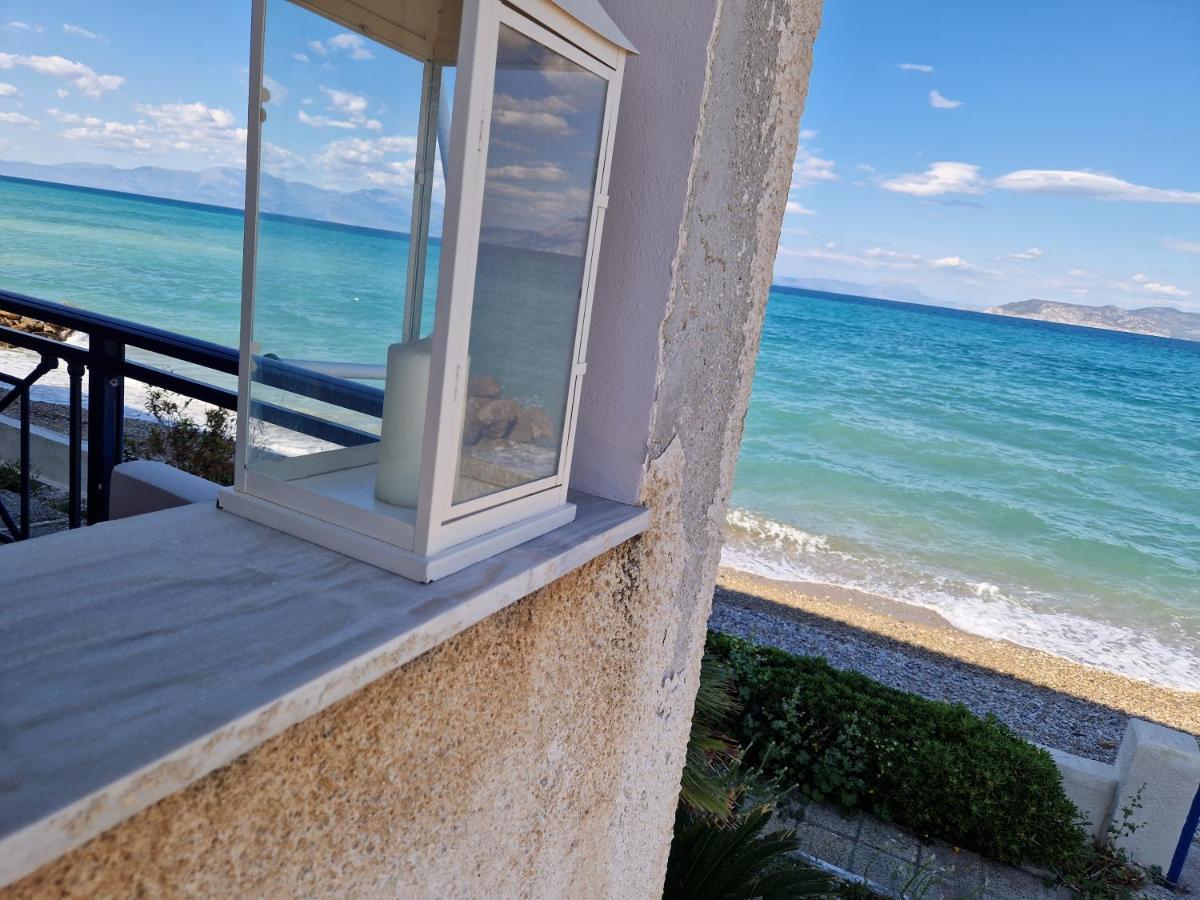 Korinthian Sea View Apartment Nerántza Exterior photo